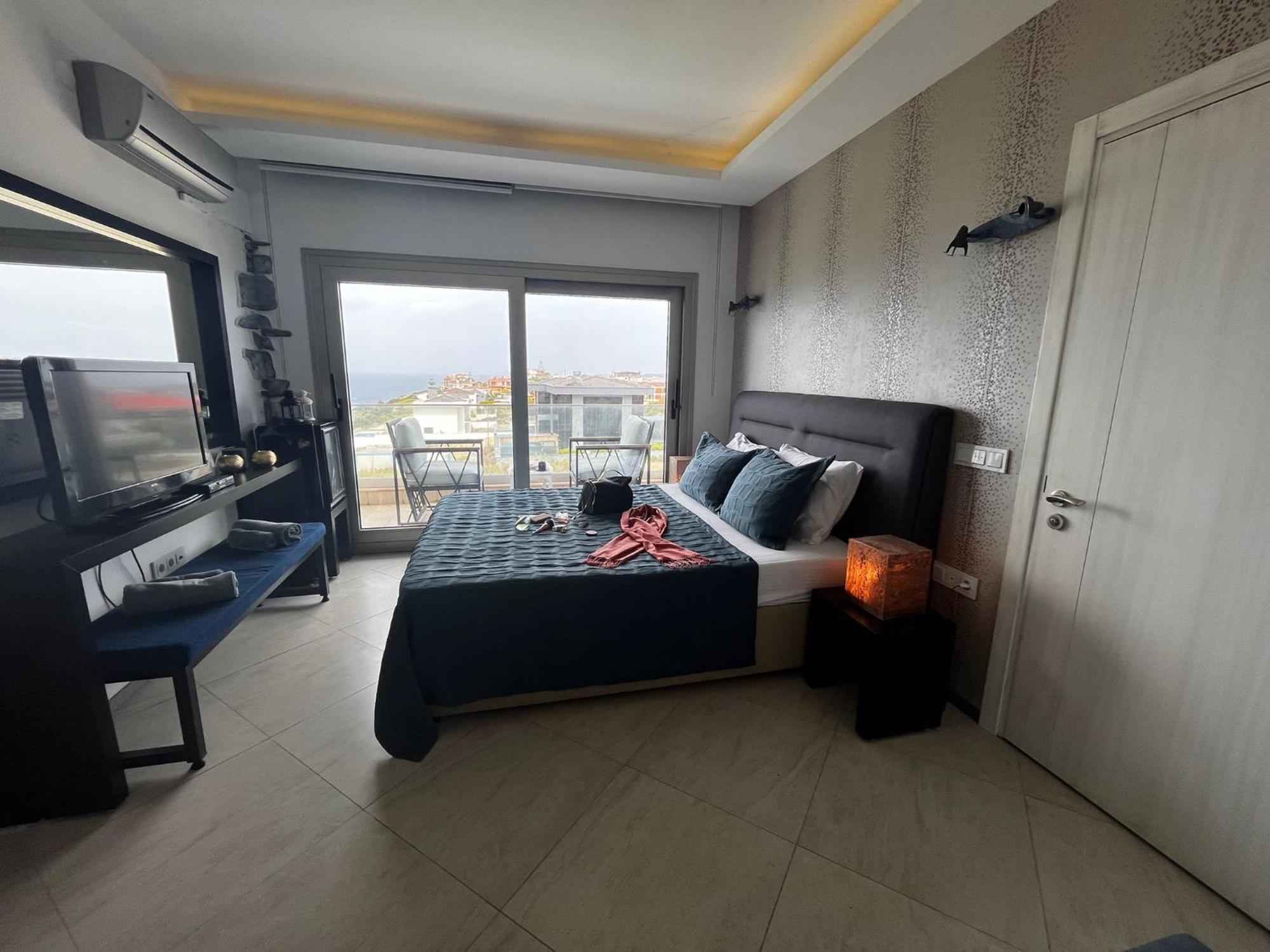 Çeşme Mavi Panorama Villa מראה חיצוני תמונה