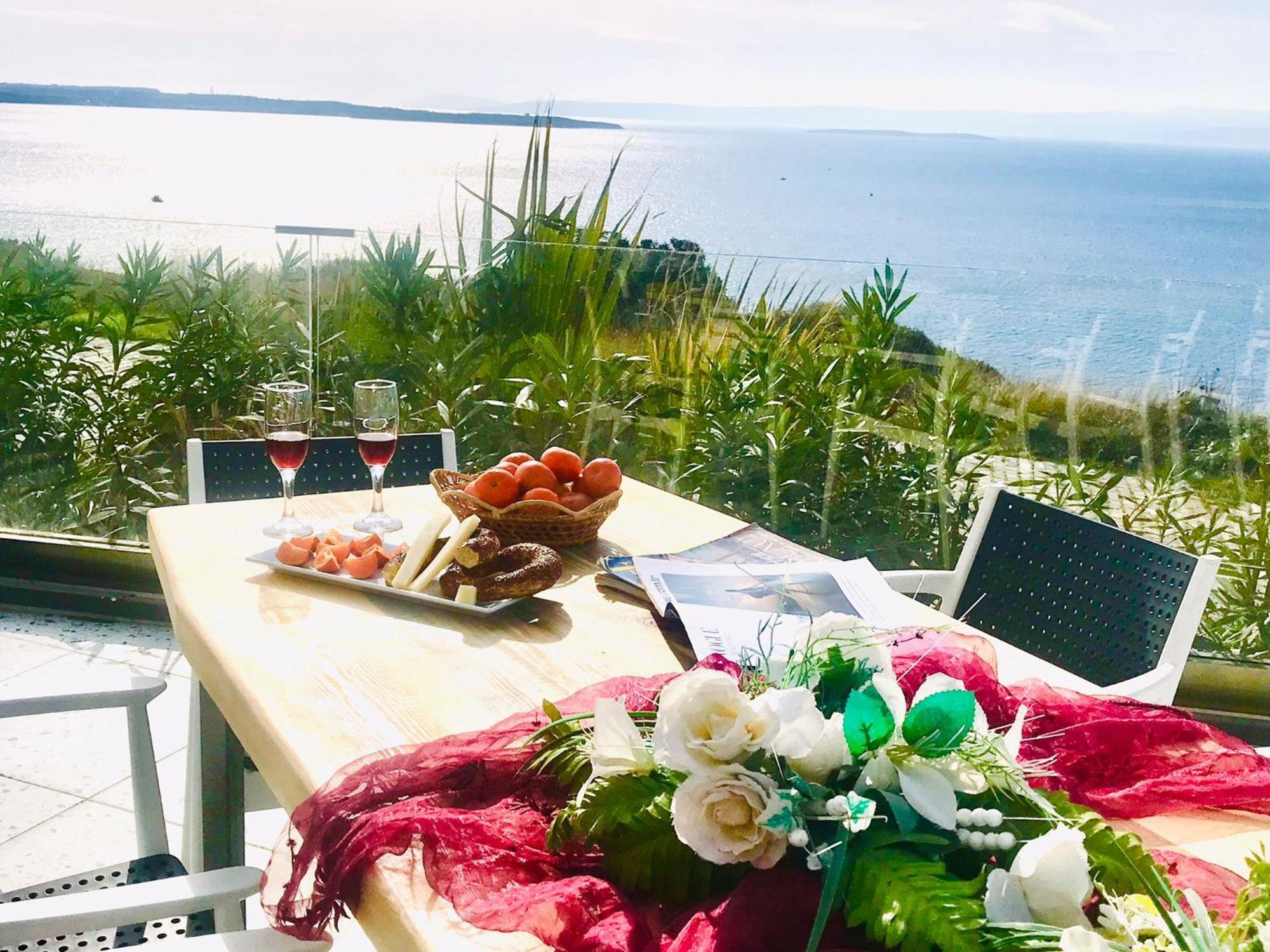Çeşme Mavi Panorama Villa מראה חיצוני תמונה